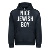 Navy hanukkah nice jewish boy cool chanukah festival jewish gift t shirt Urban Hoodie - minhPixels