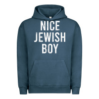 Pigment Midnight Navy hanukkah nice jewish boy cool chanukah festival jewish gift t shirt Urban Hoodie - minhPixels