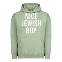 Pigment Oil Green hanukkah nice jewish boy cool chanukah festival jewish gift t shirt Urban Hoodie - minhPixels