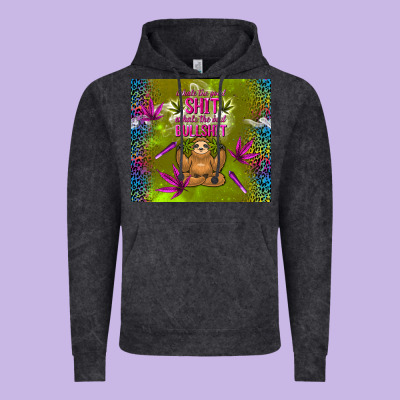 Inhale The Good Shit Exhale The Bad Bullshit Vintage Hoodie Designed By Tumblerdesignbyshophia