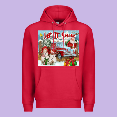 Let It Snow Tumbler Premium Hoodie Designed By Fadigitalartstudio