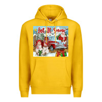 Lemon Let It Snow Tumbler Premium Hoodie - FaDigitalArtStudio