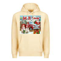 Pina Colada Let It Snow Tumbler Premium Hoodie - FaDigitalArtStudio