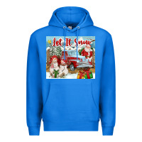 True Royal Let It Snow Tumbler Premium Hoodie - FaDigitalArtStudio