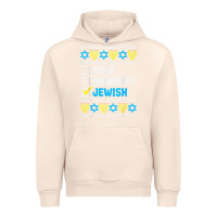 Sandshell nice naughty jewish ugly hanukkah sweater chanukah jew gift premium t Urban Hoodie - minhPixels