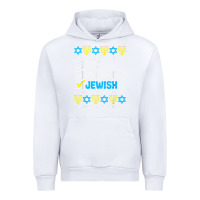 White nice naughty jewish ugly hanukkah sweater chanukah jew gift premium t Urban Hoodie - minhPixels