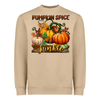 Mushroom pumpkin spice junkie Heavyweight Sweatshirt - BundleAndBundleShop