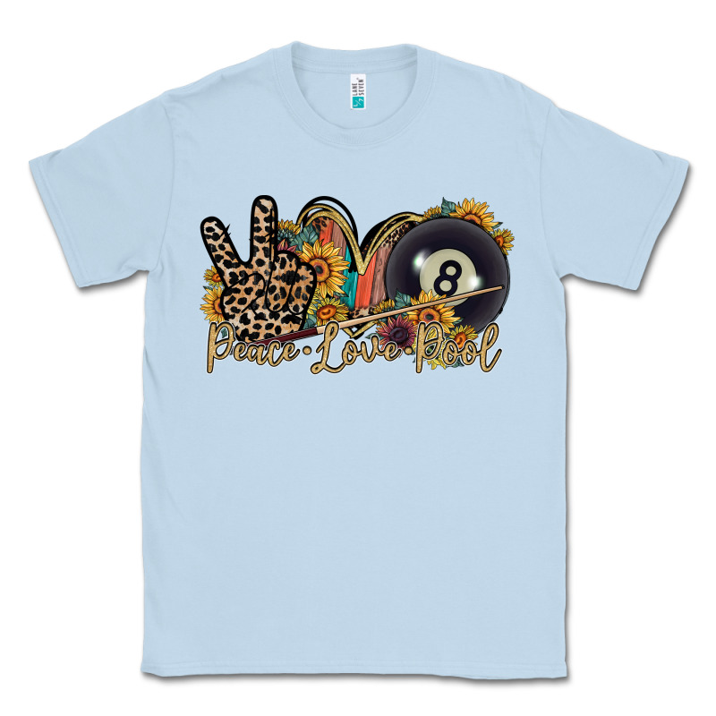 Peace Love Pool Classic Tee by RacoonDesign | Teevron