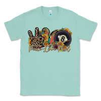 Seafoam peace love pool Classic Tee - RacoonDesign