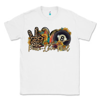 White peace love pool Classic Tee - RacoonDesign