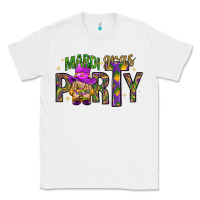 White Mardi Gras party Classic Tee - NancyCooperArtShop