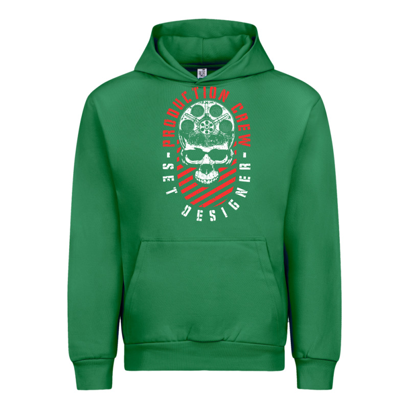 Production Crew Set Designer Movie Film Halloween Skull Urban Hoodie by minhPixels | Teevron