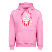 Fuchsia Pink Production Crew Set Designer Movie Film Halloween Skull Urban Hoodie - minhPixels