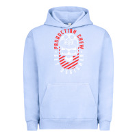 Pigment Grape Ice Production Crew Set Designer Movie Film Halloween Skull Urban Hoodie - minhPixels