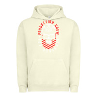 Pigment Pistachio Production Crew Set Designer Movie Film Halloween Skull Urban Hoodie - minhPixels