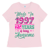 Bubblegum Pink made in 1997, 25 years of being awesome Ladies Tee - Jasminsmagicworld