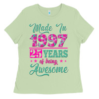 Matcha made in 1997, 25 years of being awesome Ladies Tee - Jasminsmagicworld