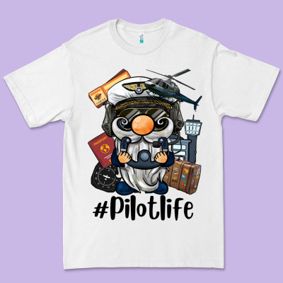 Pilot Life Gnome Premium Tee Designed By Barkaloodesign
