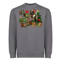 Storm Fa La La Trex Christmas Heavyweight Sweatshirt - FaDigitalArtStudio
