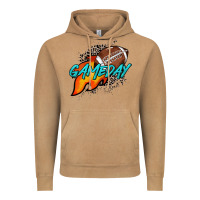 Vintage Camel Game day leopard fire and ball Vintage Hoodie - HowdyJamesFarm