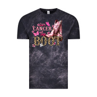 Cloud Black Give Cancer the boot Cancer Awareness Vintage Tee - HowdyJamesFarm