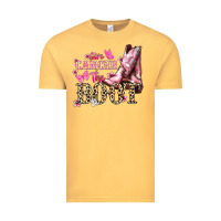 Vintage Mustard Give Cancer the boot Cancer Awareness Vintage Tee - HowdyJamesFarm