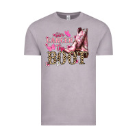 Vintage Zinc Give Cancer the boot Cancer Awareness Vintage Tee - HowdyJamesFarm