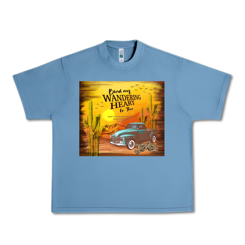 Bind My Wandering Heart To Thee Urban Heavy Tee by TumblerDesignByShophia | Teevron