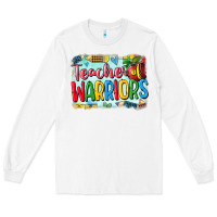 White teacher of warriors Long Sleeve Tee - CowGirlArtShop