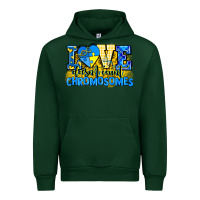 Forest Green love doesn't count chromosomes Urban Hoodie - AdoDesignShop