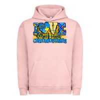 Pigment Salmon love doesn't count chromosomes Urban Hoodie - AdoDesignShop