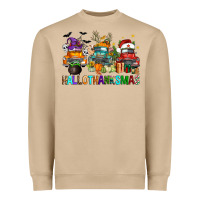 Mushroom hallothanksmas trucks Heavyweight Sweatshirt - FaDigitalArtStudio