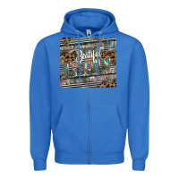 True Royal beautiful crazy Zipper Hoodie - CowhideDigitalArt
