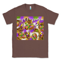 Chestnut Mardi Gras with king cake Classic Tee - NancyCooperArtShop
