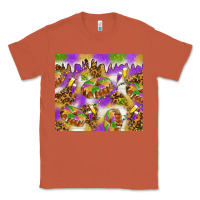 Copper Mardi Gras with king cake Classic Tee - NancyCooperArtShop