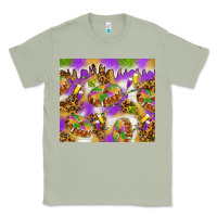 Matcha Mardi Gras with king cake Classic Tee - NancyCooperArtShop