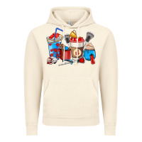 Vintage Artic Lacrosse coffee cups Vintage Hoodie - HowdyJamesFarm