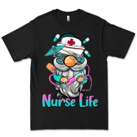 Black nurse life  gnome Premium Tee - BarkalooDesign