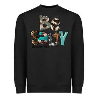 Black Be Salty Heavyweight Sweatshirt - FaDigitalArtStudio