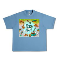 Pebble Blue dog mom Urban Heavy Tee - TumblerDesignByShophia