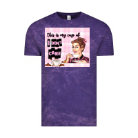 Cloud Purple retro housewife Vintage Tee - TumblerDesignByShophia