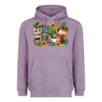 Lavender Coffee cups Heavyweight Hoodie - Artiststas