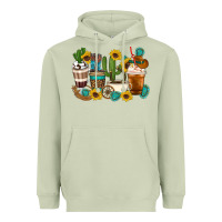 Matcha Coffee cups Heavyweight Hoodie - Artiststas