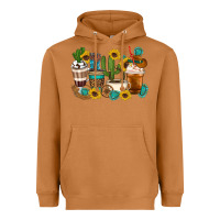 Meerkat Coffee cups Heavyweight Hoodie - Artiststas
