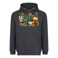 Smoke Coffee cups Heavyweight Hoodie - Artiststas