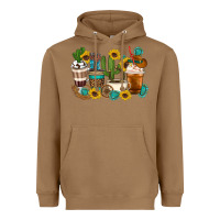 Toasted Coconut Coffee cups Heavyweight Hoodie - Artiststas
