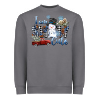 Storm I am Snow Cute Heavyweight Sweatshirt - FaDigitalArtStudio