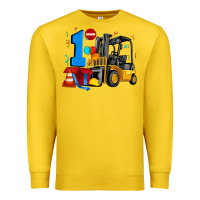 Lemon forklift birthday one Premium Sweatshirt - Artiststas