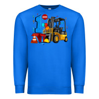 True Royal forklift birthday one Premium Sweatshirt - Artiststas