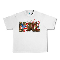 Army Christmas Love 4th Of July Urban Heavy Tee | Teevron